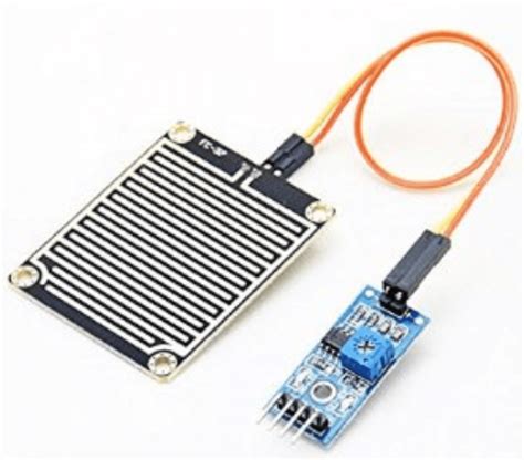 drop test sensor|raindrop detection sensor.